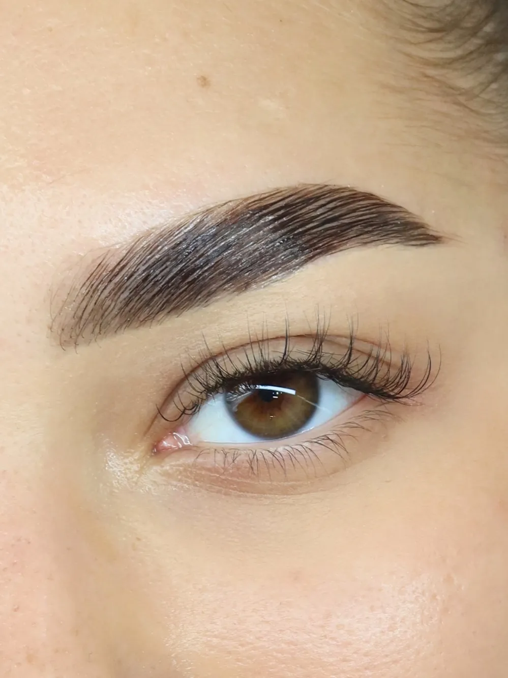 Silk lash extensions in Dubai, soft, lightweight lash line at AZIZAM beauty salon